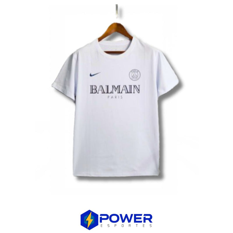 Camisa PSG Balmain 2023/24  Torcedor Masculina