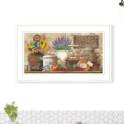 &Antique Kitchen& by Ed Wargo - Picture Frame Print on Paper Laurel Foundry Modern Farmhouse Format: White Framed HDX8_N9VVT10