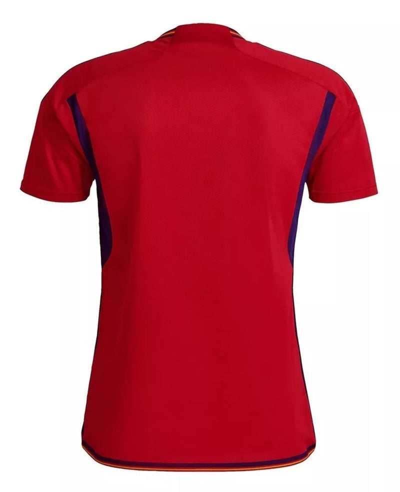Camisa Seleção Espanha Home 2022/2023 Torcedor Adidas Masculina - Vermelha