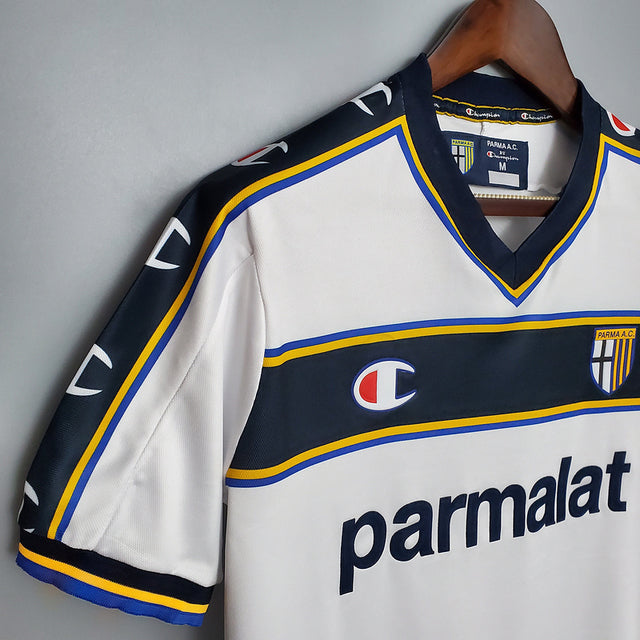 Camisa Parma Retrô 2002/2003 Branca - Champion